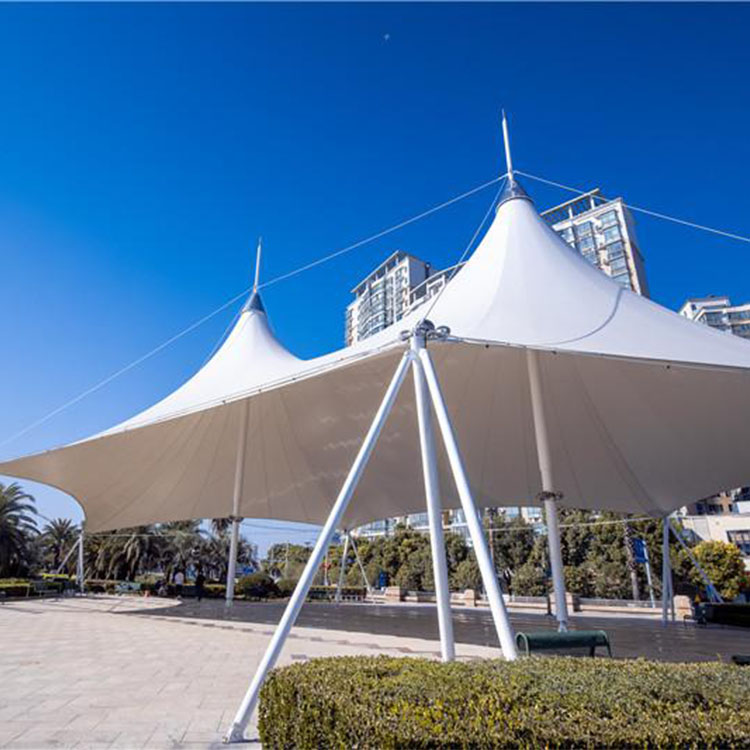 贵德县膜结构景观棚