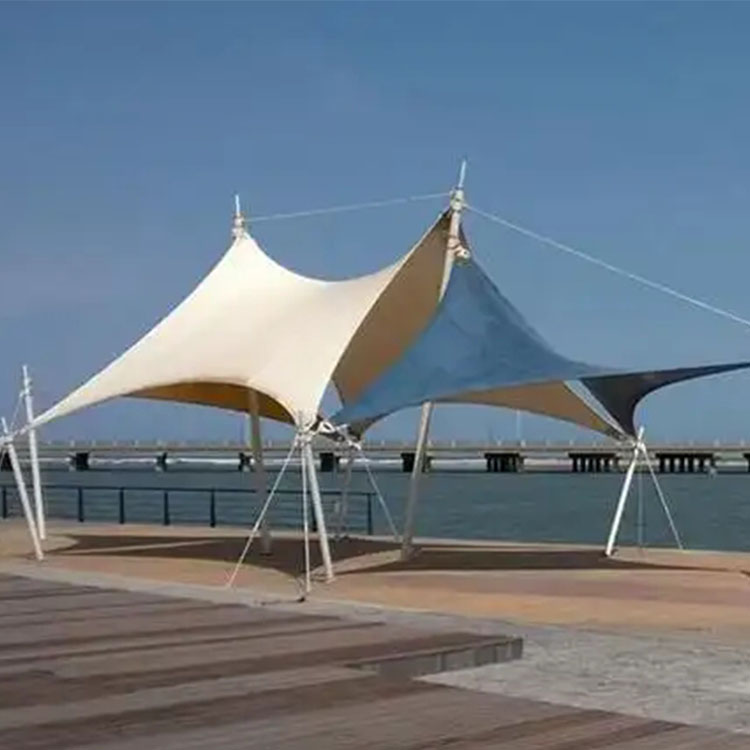 贵德县膜结构景观棚