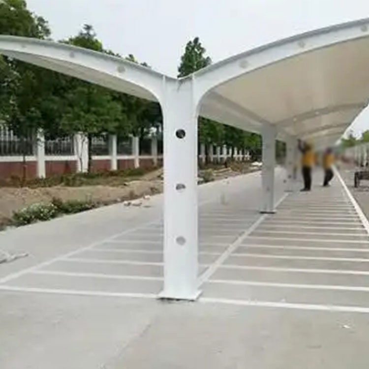 贵德县膜结构电动车棚